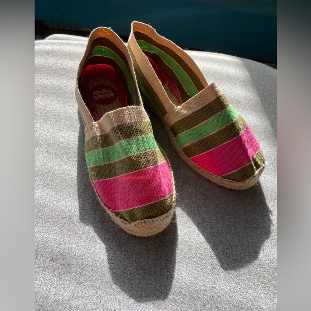Diego's handmade Spanish espadrilles size 37 brand new! Boho summer vibes